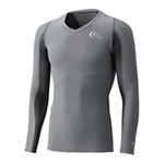 光電子サーマルVネックロングスリーブ