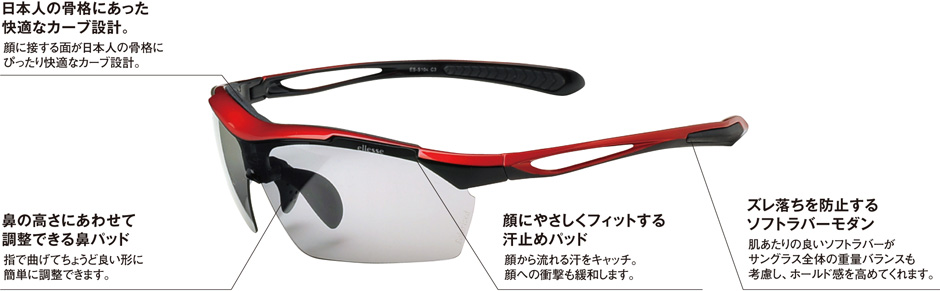 ellesse SPORTS SUNGLASSES | エレッセ テニスウエア [ellesse TENNIS] 公式通販サイト