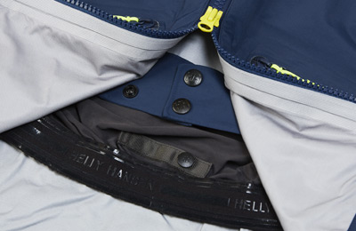 雪の侵入を防ぐゲイター