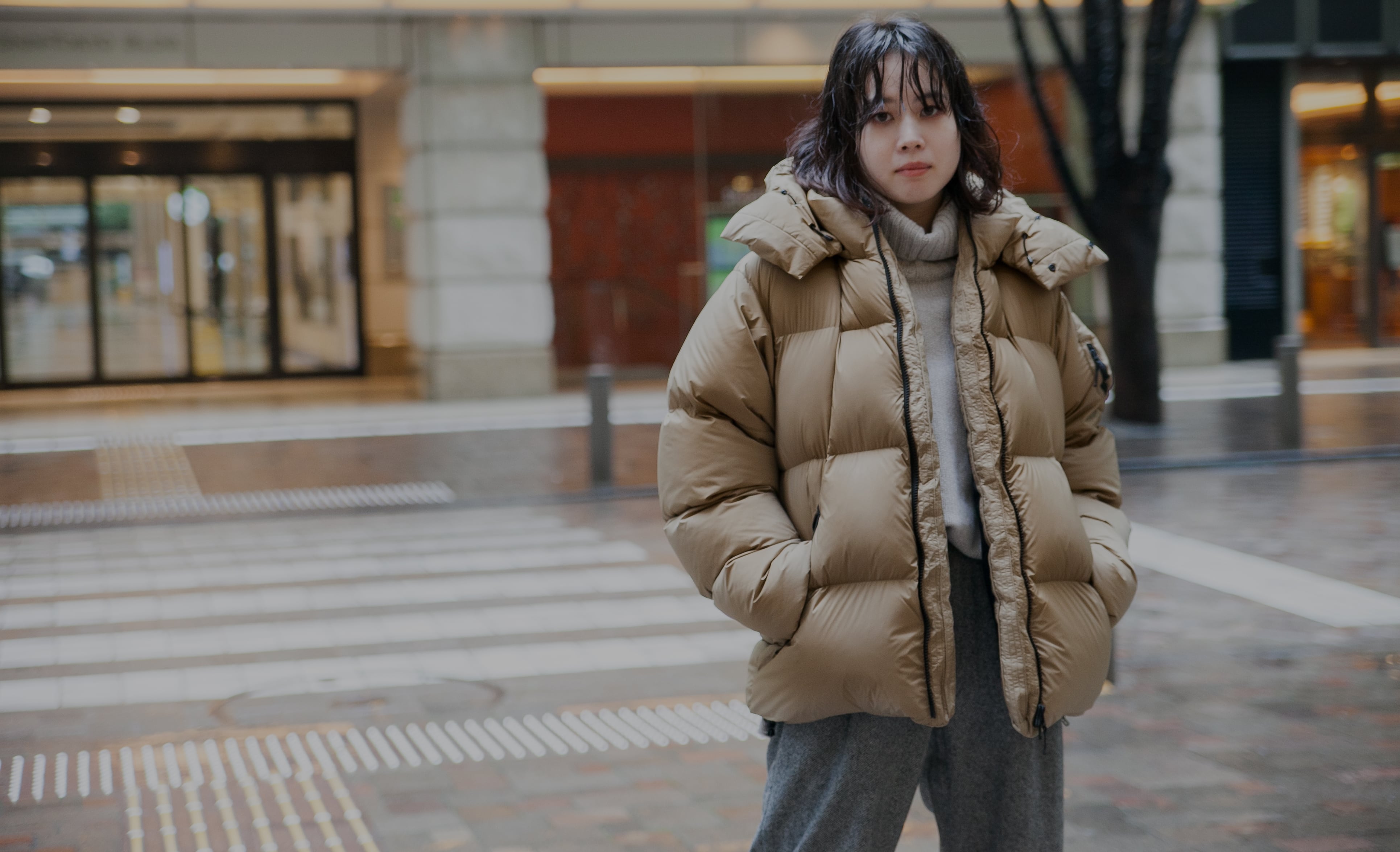 Japan｜GTX Hooded Down Coat & Spur Down Parka｜Goldwin - ゴールド