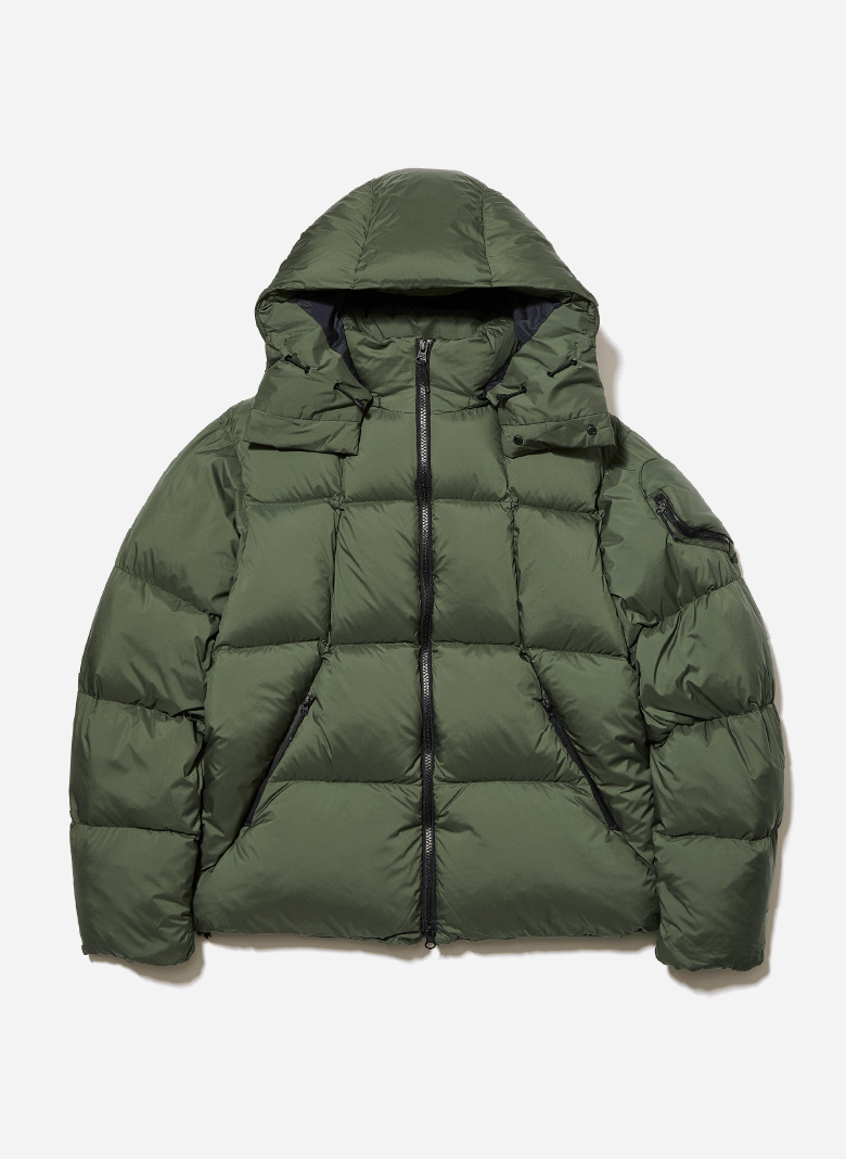 Japan｜GTX Hooded Down Coat & Spur Down Parka｜Goldwin - ゴールド