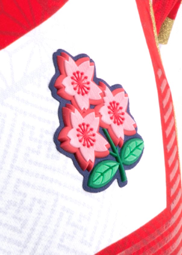 ラグビー日本代表  桜のジャージ