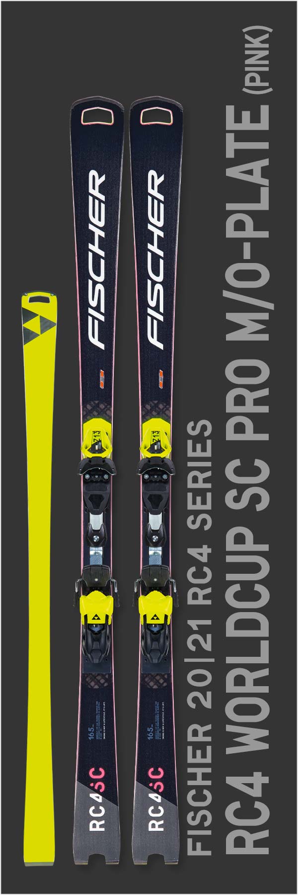 スキー板 フィッシャー WORLDCUP SC PRO 155cm - 板