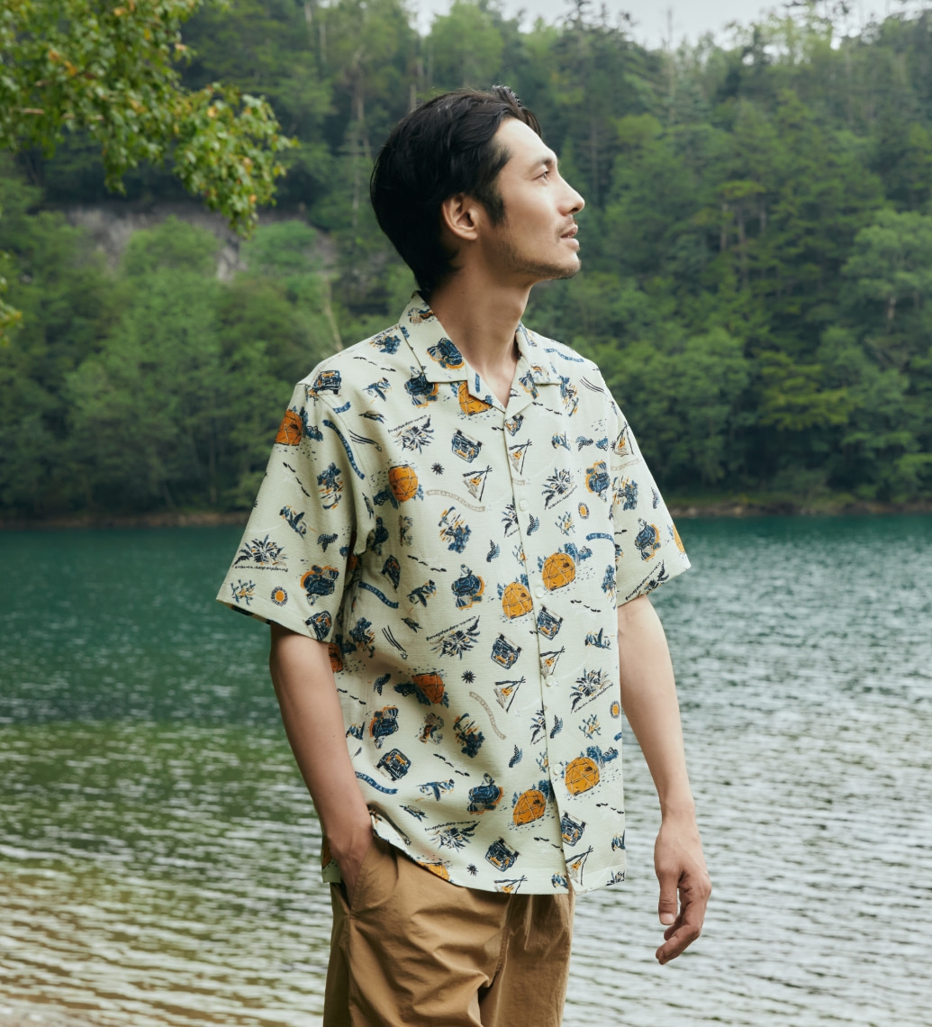 S/S Aloha Vent Shirt | Online Camp Store | THE NORTH FACE CAMP