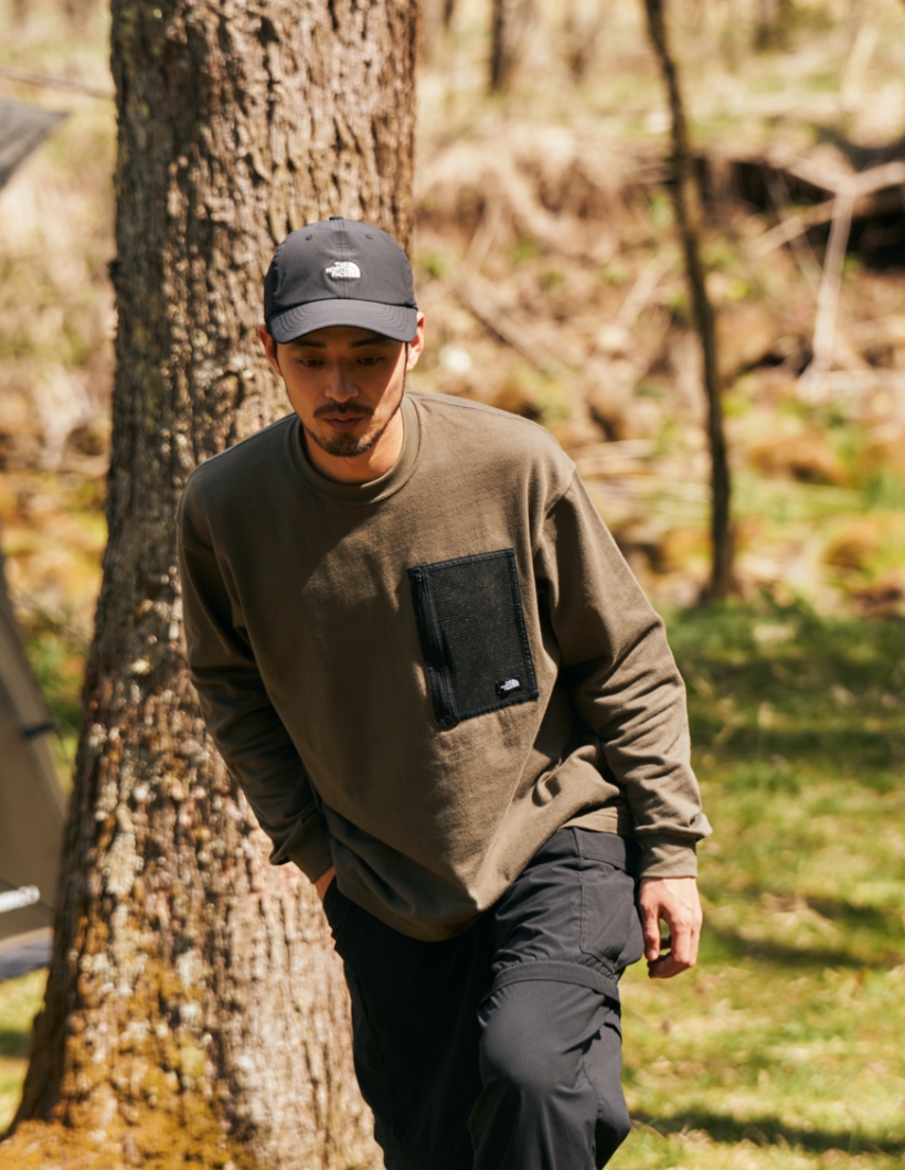 L/S Field Pocket Tee | Online Camp Store | THE NORTH FACE CAMP