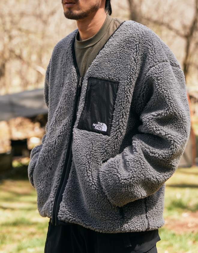 Reversible Extreme Pile Cardigan | Online Camp Store | THE NORTH
